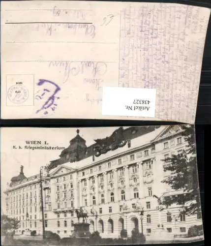 438327,Wien Innere Stadt K.k. Kriegsministerium Gebäude