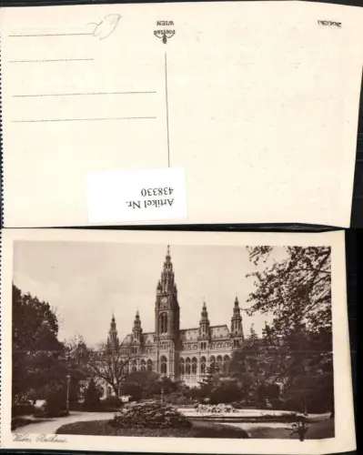 438330,Wien Innere Stadt Rathaus Gebäude