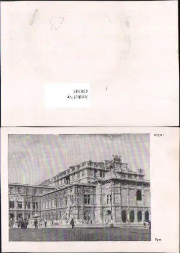 438343,Wien Innere Stadt Oper Gebäude