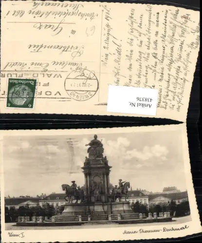 438376,Wien Innere Stadt Maria Theresien-Denkmal Statue