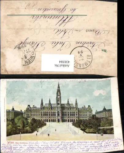 438384,Wien Innere Stadt Rathaus Gebäude