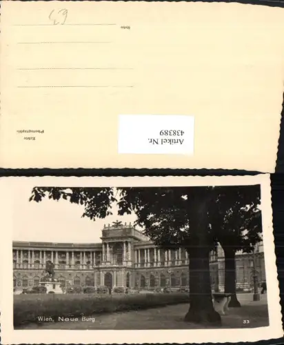 438389,Wien Innere Stadt Neue Burg Denkmal