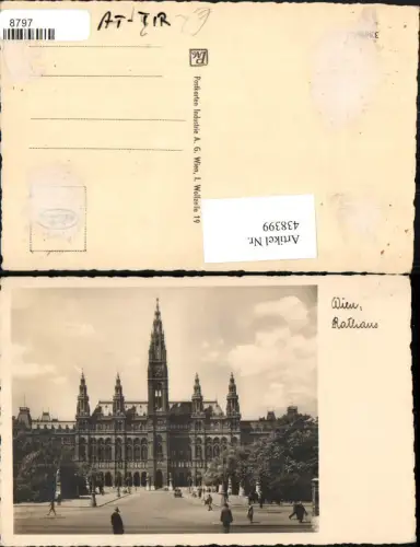 438399,Wien Innere Stadt Rathaus Gebäude