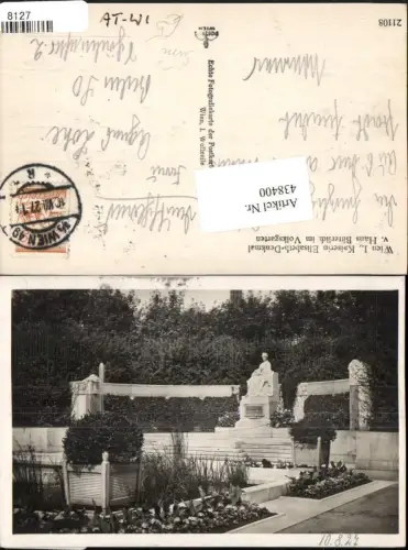 438400,Wien Innere Stadt Volksgarten Kaiserin Elisabeth-Denkmal Sissi