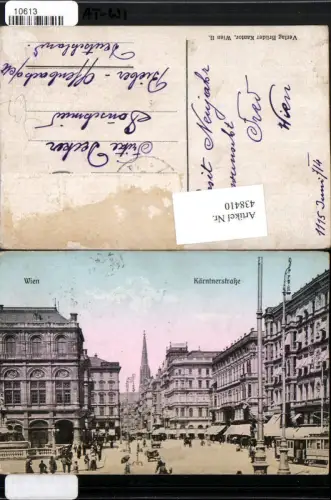 438410,Wien Innere Stadt Kärntnerstraße Straßenansicht