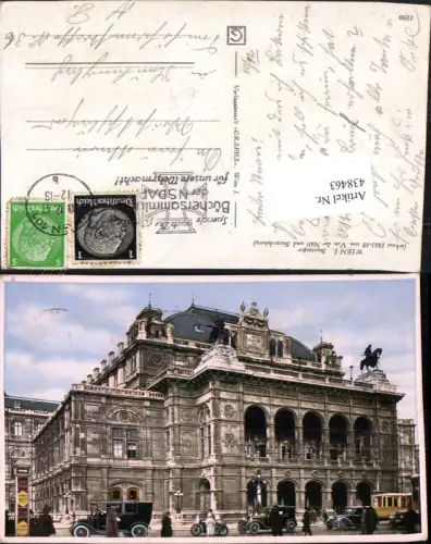 438463,Wien Innere Stadt Staatsoper Gebäude