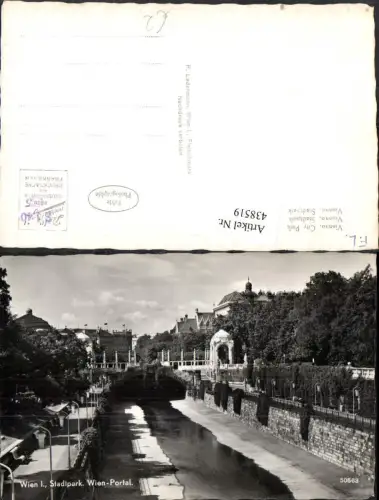 438519,Wien Innere Stadt Stadtpark Wien-Portal Talabschluss