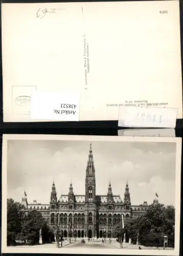 438523,Wien Innere Stadt Rathaus Gebäude