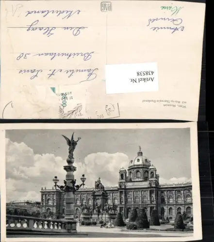 438538,Wien Innere Stadt Museum m. Maria-Theresia-Denkmal