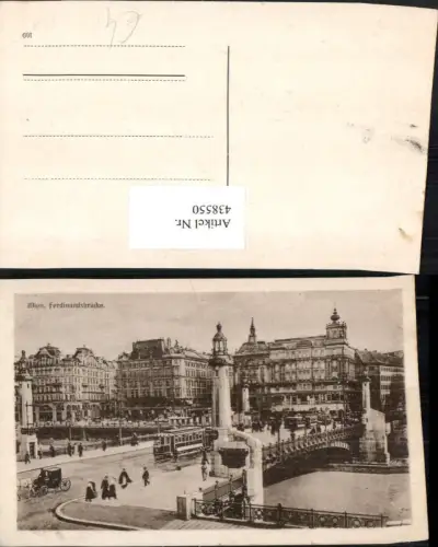 438550,Wien Innere Stadt Ferdinandsbrücke Brücke Straßenbahn