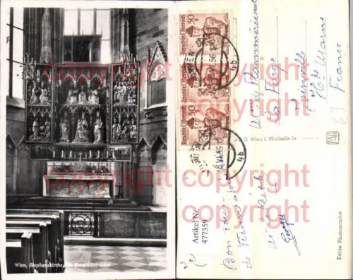 477359,Wien Innere Stadt Stephansdom Kirche Neustädter Altar