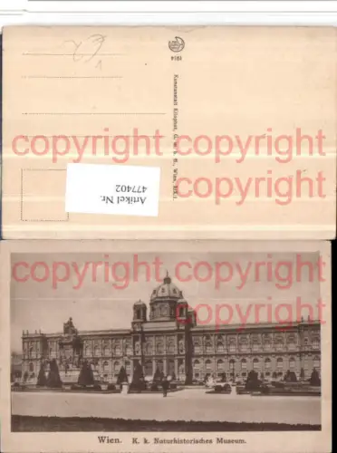 477402,Wien Innere Stadt K.k. Naturhistorisches Museum pub Kilophot