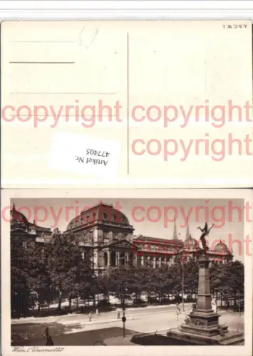 477405,Wien Innere Stadt Universität u. Liebenberg-Denkmal