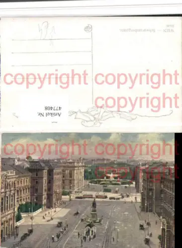 477408,Künstler AK Wien Innere Stadt Schwarzenbergplatz pub Kilophot 23126