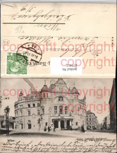 477412,Wien Innere Stadt Kaiser Jubiläums-Stadttheater pub B.K.W.I.