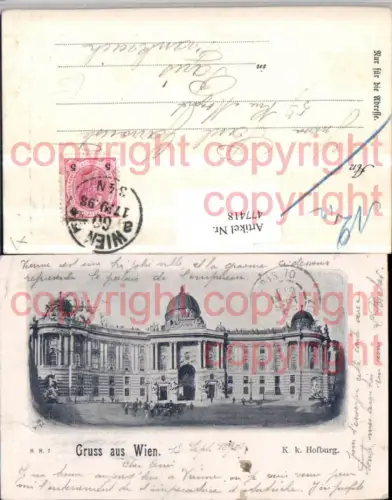 477418,Wien Innere Stadt K.k. Hofbug Gebäude