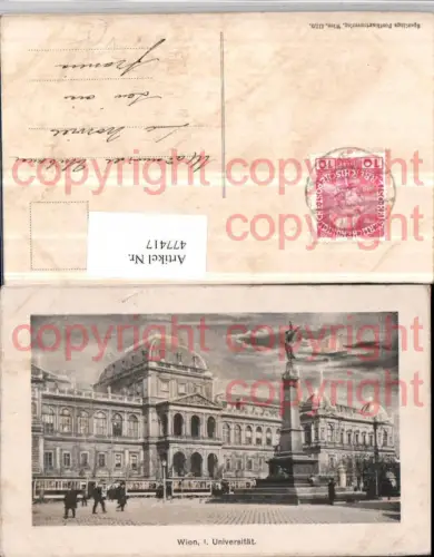 477417,Wien Innere Stadt Universität Liebenberg-Denkmal Mondschein pub Sperling