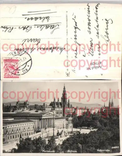 477420,Wien Innere Stadt Parlament Rathaus u. Votivkirche