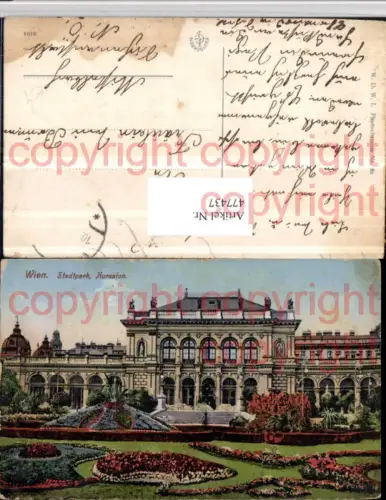 477437,Wien Innere Stadt Stadtpark Kursalon Gebäude