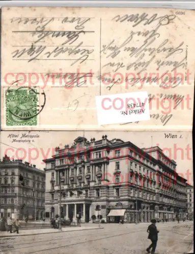 477438,Wien Innere Stadt Morzinplatz 4 Hotel Metropole