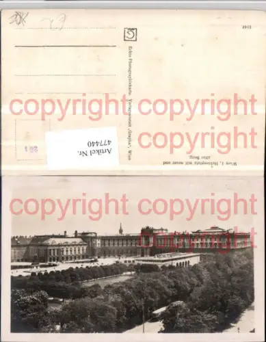 477440,Wien Innere Stadt Heldenplatz m. Neuer u. Alter Burg