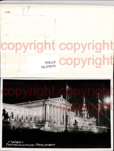 477466,Wien Innere Stadt Parlament Festbeleuchtung