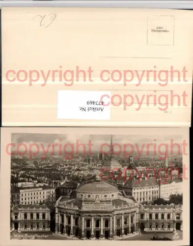 477469,Wien Innere Stadt Teilansicht m. Burgtheater