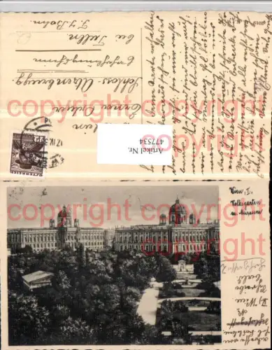 477534,Wien Innere Stadt Volksgarten m. Museen