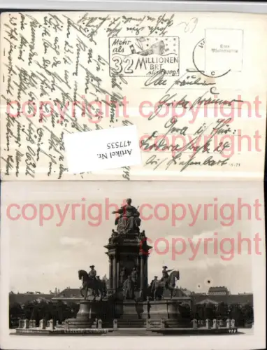 477535,Wien Innere Stadt Maria Theresia-Denkmal Statue
