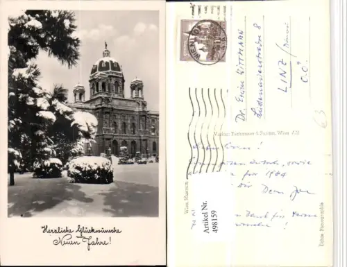 498159,Wien Innere Stadt Museum Gebäude Winterbild
