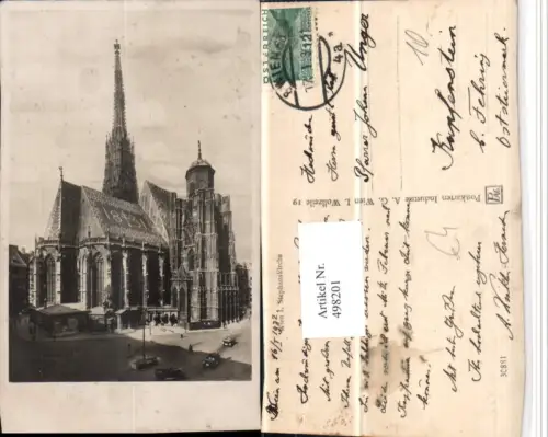 498201,Wien Innere Stadt Stephanskirche Stephansdom