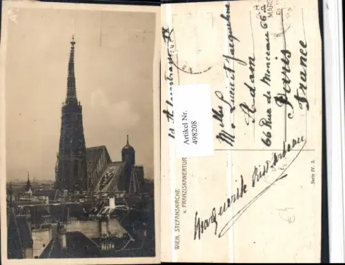 498208,Wien Innere Stadt Stefanskirche Stephansdom v. Franziskanerturm