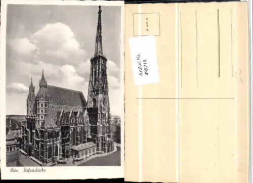 498218,Wien Innere Stadt Stefanskirche Stephansdom