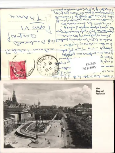 498263,Wien Innere Stadt Ring m. Parlament