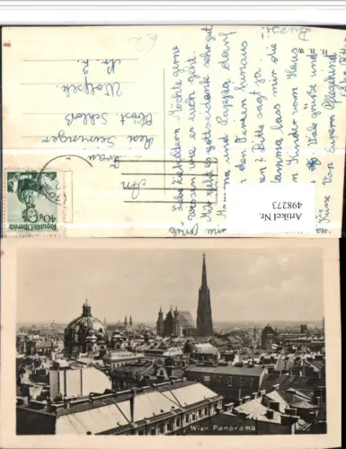 498273,Wien Innere Stadt Panorama Stephansdom