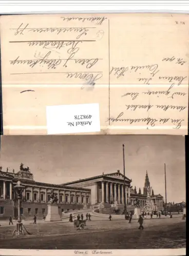 498278,Wien Innere Stadt Parlament Gebäude Brunnen