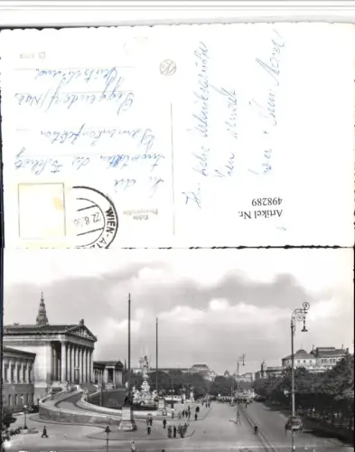 498289,Wien Innere Stadt Ring Parlament Straßenansicht