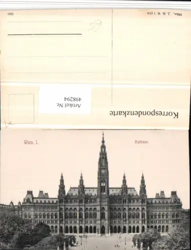 498294,Wien Innere Stadt Rathaus Gebäude