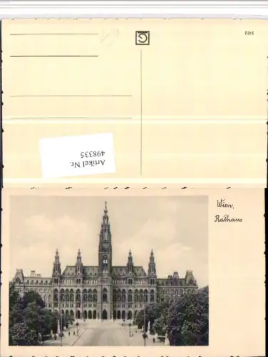 498335,Wien Innere Stadt Rathaus Gebäude