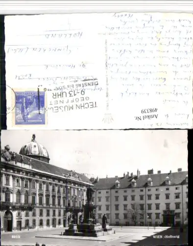 498339,Wien Innere Stadt Hofburg Hof Denkmal