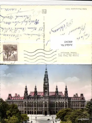 498345,Wien Innere Stadt Rathaus Gebäude