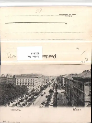 498349,Wien Innere Stadt Opern-Ring Straße