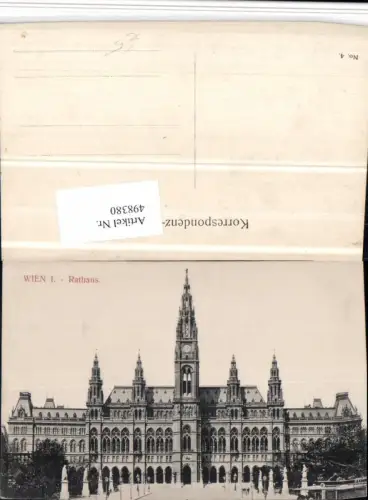 498380,Wien Innere Stadt Rathaus Gebäude