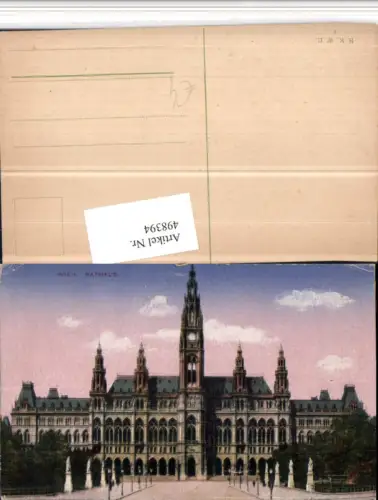 498394,Wien Innere Stadt Rathaus Gebäude