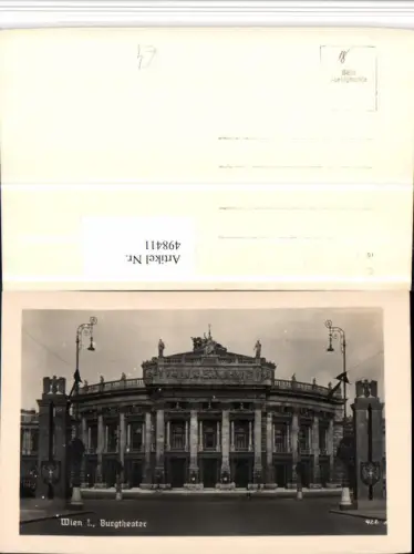 498411,Wien Innere Stadt Burgtheater Theater Gebäude