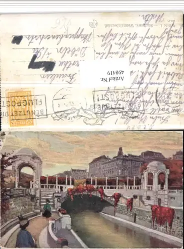 498419,Künstler AK Wien Innere Stadt Stadtpark Abschluss pub Kilophot 20145