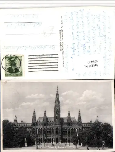 498430,Wien Innere Stadt Rathaus Gebäude