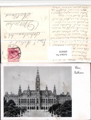498438,Wien Innere Stadt Rathaus Gebäude