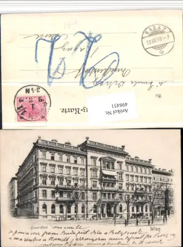 498451,Wien Innere Stadt Grand Hotel Gebäude