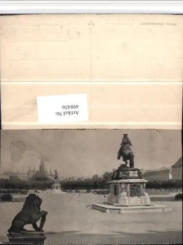 498456,Wien Innere Stadt Heldenplatz Denkmal Statue